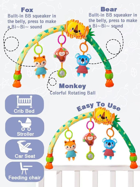 Pau1Hami1ton Gifts.S-19(Lion) Baby Stroller Arch Toys, Car Seat Toys,Baby