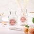 Zonon 48 Pieces Pink Baby Shower Water Bottle Labels, Floral Baby Shower Decorations Waterproof Stickers