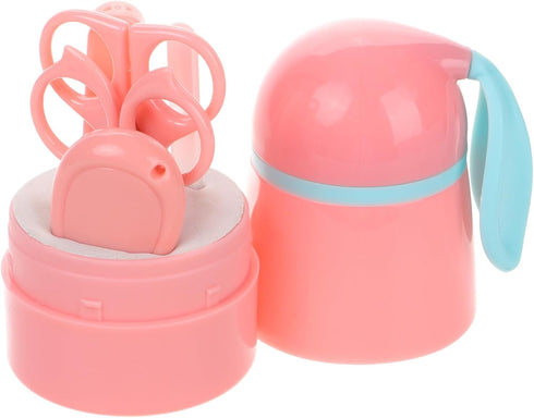 ERINGOGO Nail Care Set Grooming Kit for Newborns with Cute Case Safe