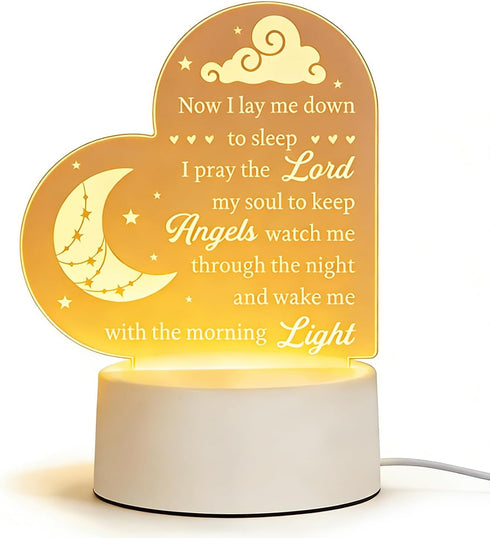 Baptism Gifts for Girl Boy, Cozy Baby Nursery Night Light for Bedtime