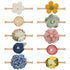 JIAHANG Baby Girls Hair Bow Headbands, 10PCS Nylon Floral Hair Accessories for Newborn Infant Toddlers