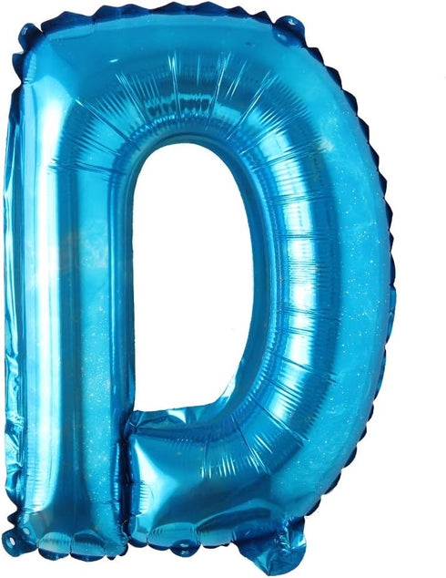 Happy Birthday Balloons, Aluminum Foil Banner Balloons for Birthday Party Decorations (Starry Blue)