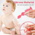 Generic Baby Butt Cream, Applicator Soft Silicone Skin Friendly Suction Base Diaper Cream Spatula (Red)