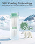 22oz 360 24 2pcs Xaproo Breast Milk Cooler Bottle, Breastmilk Cooler with Cooling for Hours, Portable Milk Chiller