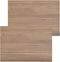 iLAND Dollhouse Flooring 17x11 2pcs, Miniature Dollhouse Accessories fit Dollhouse Furniture on
