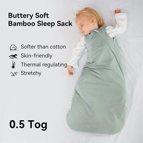 18-24 0.5 2t 2-Way 18 BubblePanda Rayon Made from Bamboo Sleep Sack Months Tog Soft Lightweight Toddler Sleep Sack