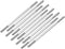 uxcell M2x55mm Pushrod Connector Stainless Steel Rod Linkage,for RC Boat,Car,Airplane,Helicopter,10pcs