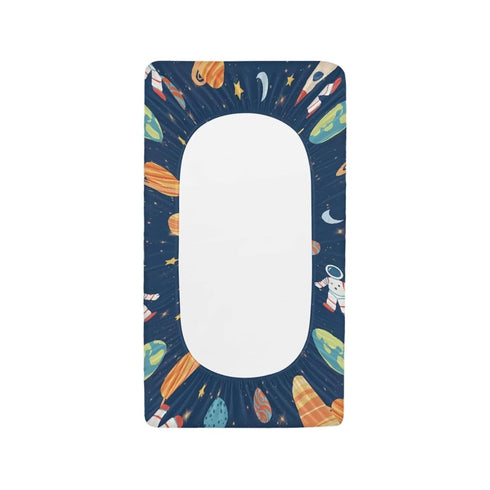 Planets Astronaut Changing Pad Cover for Baby Girls Boys Comfort Diaper Change Table Pad Covers Soft Changing Pad