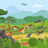14 Pcs Figures Toys, Realistic Mini Dinosaurs Animal Figurines for Educational Playset & Cake Topper Ornaments