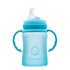 3-in-1 1-3 5 oz) Glass Sippy Cups for Toddlers | Silicone Coated Baby Sippy Cup | Non-Toxic Transition Sippy Cup