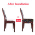 Dining Chair Heightening Cushion, Portable Adjustable Highchair Booster for Baby Toddler Kids, Washable Seat Pad (Black
