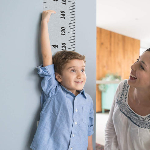 Baby Growth Chart, Height Chart Hanging Ruler Wall Decor for Kids, Toddler Measurement - 79" x 7.9"