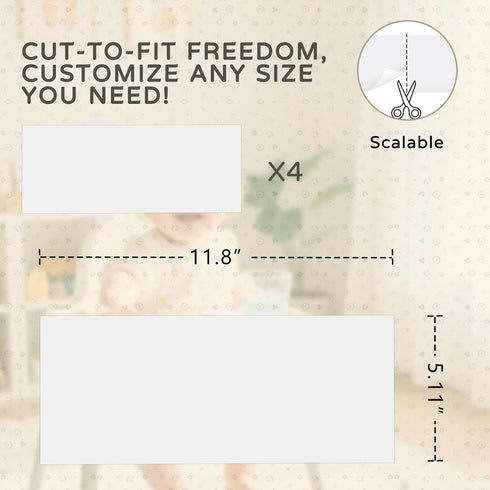 Spidfee 4PCS Suction Solver Stickers Adhesive Mat Compatible with Stokke Tripp Trapp Tray Enhances Suction Grip