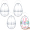 Funtery 8 Pcs Jumbo Easter Eggs 10 Inch Plastic Giant Easter Eggs