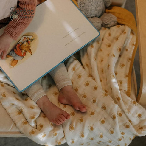 100% 47" 47" Parker Baby Muslin Blanket | Soft Cotton Toddler Quilt & Baby Muslin Swaddle | Gender Neutral Design x