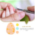 Trimmer Electric Nail Cartoon Egg Design Safe Electric Nail Polisher Grinding Heads for Newborn
