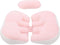 NOENNULL W Shaped Pillow for Women Cotton Adjustable Belly Support Maternity Wedge Pillow