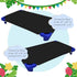 Pack 6 (22" 40) 22 40 Inch Cot Sheets for Toddler and Preschool - Daycare/Pre-School Cot Sheet - Corner Elastic Loops