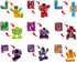26 Cyeah Alphabet Robot Toys for Preschool Kids Education, Transforming Robotic Toys Pieces