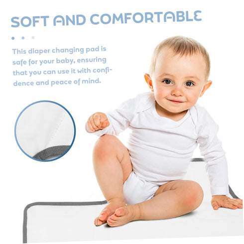 TOYANDONA Reusable Changing Pad Cover for Portable Diaper Changing Mat Stylish Print for Travel and Daily Use Keeps