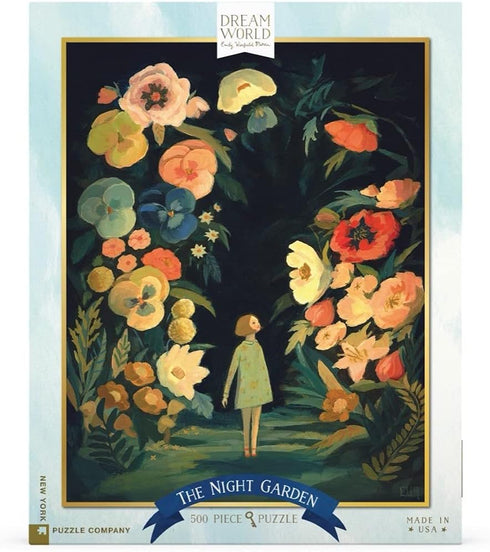 500 New York Puzzle Company - Dream World The Night Garden - Piece Jigsaw Puzzle for Adults by Emily Winfield Martin