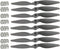 SoloGood 8PCS CCW Gemfan APC Nylon Propeller 9060 Prop for RC Airplane