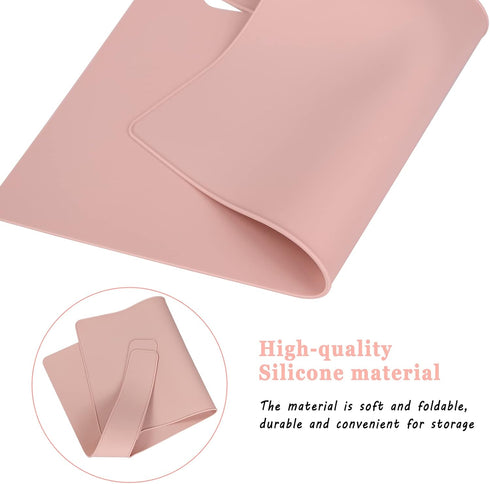 Durable High Chair Placemat Silicone, Clean and Hygienic for IKEA Antilop Highchair, Suitable for Toddlers and Babies