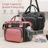 Wearable Breast Pump Bag - Stylish Portable Carrying Bag with Insulated Pockets for Moms - Perfect for Breast Milk