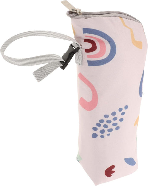 HAKIDZEL Bottle Insulated Thermal Tote for Infants, Large Capacity Aluminum Cooler Bag with