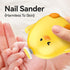 GEREFET Set 6 1 1 Baby Nail File Electric, Gentle Rechargeable Baby Nail Clippers Grooming Kit Manicure for Infant