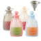 PandaEar Reusable Silicone Baby Food Pouches, 4 Pack Squeeze Pouches for Toddler