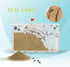 Ant Farm Castle - Ant Farms with Yellow Sand and Tool Kit for Kids, Educational Observation Habitat Science Kit