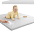 Sleepah Vegan Leather Baby Play Mat, 50x50 Thicken Foam Cushioned & Waterproof