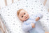 FIGEPO 4 Pack Set Star and Moon Neutral Unisex Fitted Baby Sheets for Baby Boys or Girls (Crib Sheets)