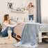 Fastasticdeals Custom Embroidery Nursery Bedding Baby Blankets for Boys & Girls Israel Cotton