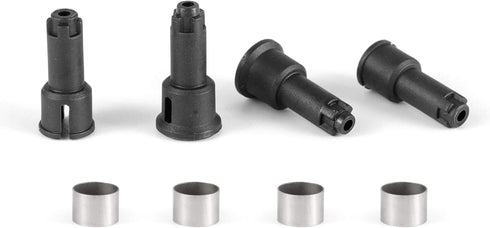 HAIBOXING RC Car Spare Parts Plastic Front/Rear Wheel Shafts Cups, 1/18th Scale Remote Control Trucks Accessories Apply to 2020 New Version 18858 & 18859 & 18868 (M1815)