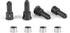 HAIBOXING RC Car Spare Parts Plastic Front/Rear Wheel Shafts Cups, 1/18th Scale Remote Control Trucks Accessories Apply to 2020 New Version 18858 & 18859 & 18868 (M1815)