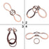 SHUYUE Classical Metal Horseshoe Puzzle Traditional Brain Teaser Puzzles Jigsaw Toy (Bronze, Normal)