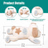 6 lbs Weighted Stuffed Animals - 27 inch Dog Weighted Plush for Adults and Kids