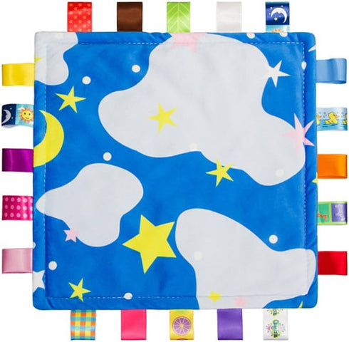 Colorful Baby Security Blanket, Soft Touch Plush Sleep Helper for Kids and Toddlers