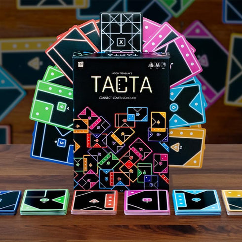 Counts, 2 7 TACTA Card Game, Where Every Card Fast-Paced Strategic Shape Matching Party Game, Analyze and Optimize