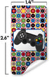 Game On! Video Gamer Birthday Party Mini Chocolate Candy Bar Sticker Wrappers - 45 Labels by AmandaCreation