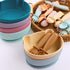 6+ Silicone Bear Shaped Baby Bowl with Suction, Spoon & Fork for Babies Months, Infant Feeding BLW Baby Essentials Must