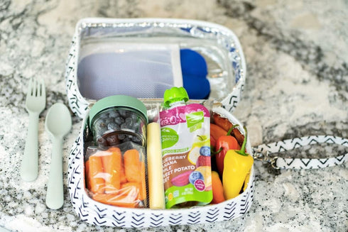 Jomaco Pack Breastmilk Cooler Bag with Ice - Insulated Breast Milk Cooler Travel Bag - Small Breastmilk Storage Bag