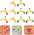 Kisangel 30Pcs Balance Bird Gravity Bird Balancing Birds for Finger Desktop Figurines for Fun Display
