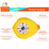 b&h Baby Thermometer, Infant Bath Floating Toy Safety Temperature Thermometer (Lady Duck)