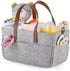EXIEJAWEN Baby and baby supplies storage bag, foldable outdoor handbag, felt diaper bag