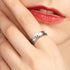 Anxiety,S925 Spinner Rings for Sterling Silver Fidget Anxiety Worry Relieving Boredom ADHD Autism Band Rings for Teen