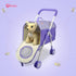 ANIVIA Pet Stroller and Accessories for Kids Ages 3 to 7, 2 Pieces Play Dog Set with 1 Pet Puppy Included