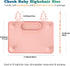 ZYATKSML 2 Pack 8 Baby Silicone Mat, Silicone Placemat for Infants to Toddlers, Baby Placemat for Restaurants & Dining